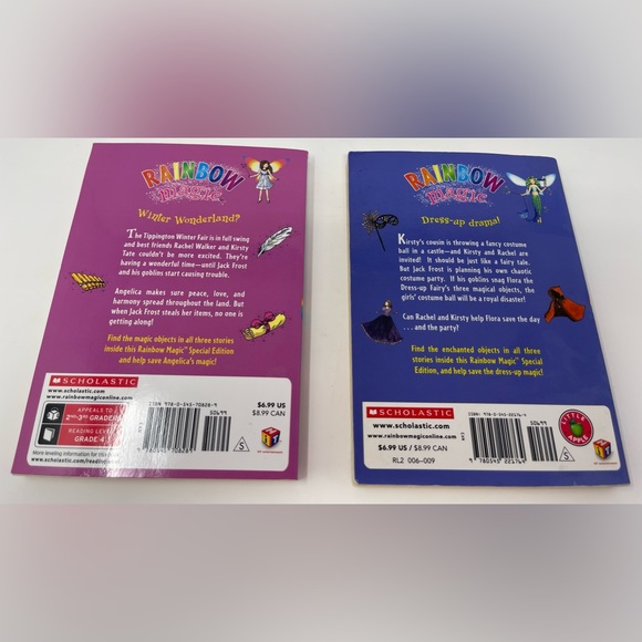 RAINBOW MAGIC FAIRIES: Two (2) Special Edition Paperback Books by Daisy Meadows - Picture 2 of 5